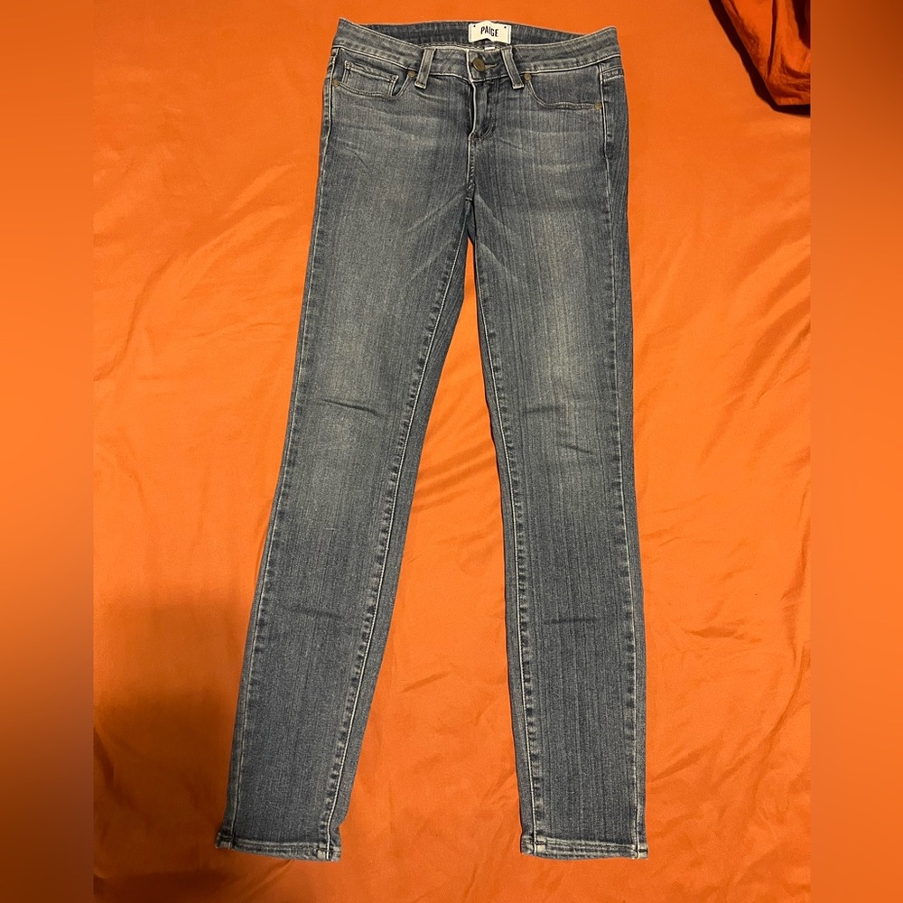 PAIGE Women's Skinny Jeans in Blue